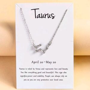 🍉5 for $25* Taurus Constellation Necklace